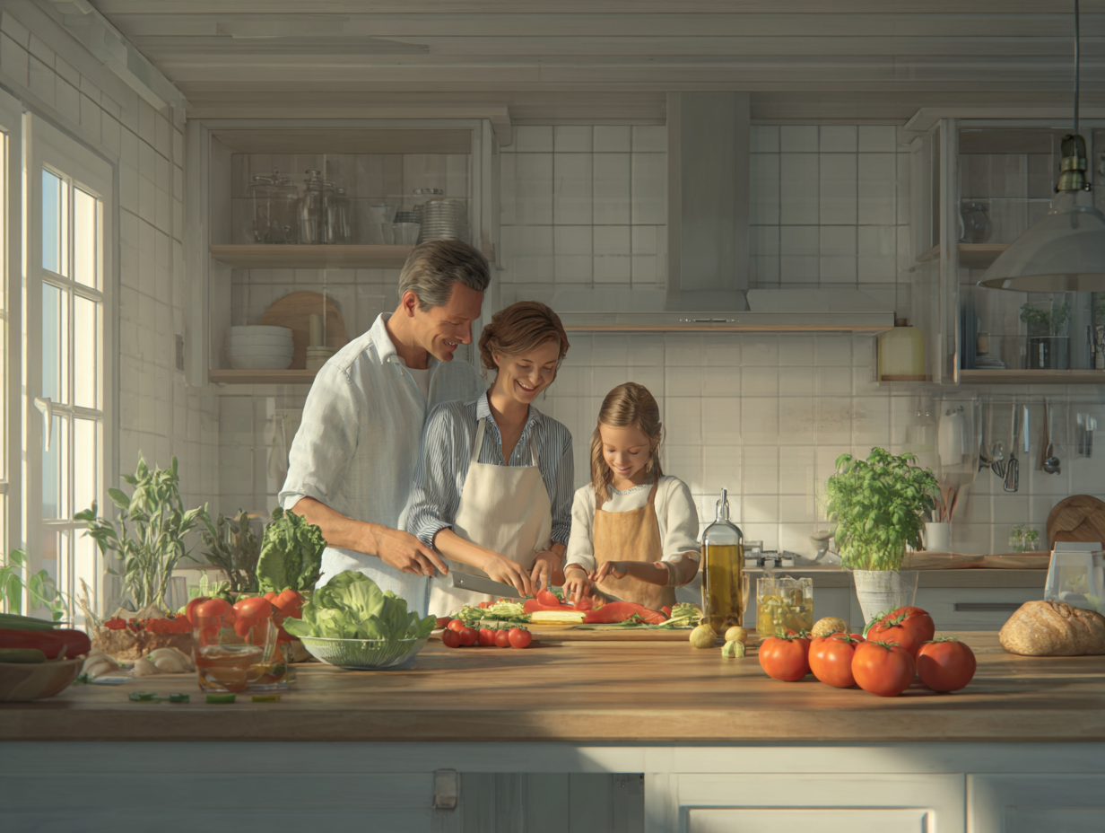 Ingrediente proaspete pentru meniuri echilibrate